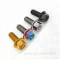 Hot Sale Titanium Alloy Flange Bolt For Motorcycle